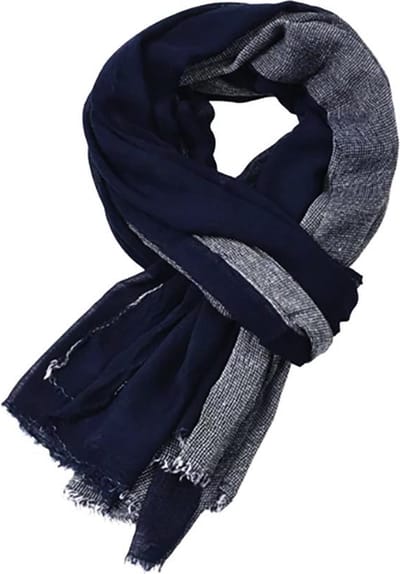Sjaal Heren Blauw