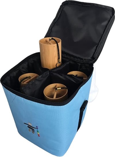 Inuk - Windgong - Draagtas voor Koshi of Zaphir - Compact - Cordura Stevig - Met handvat en schouderriem - Blauw