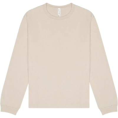 Bella+Canvas Unisex Heavyweight Long Sleeve Tee CV4651 - Dust - XS