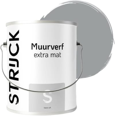 STRIJCK Muurverf Extramat - Wierook - 064N-3 - 2.5 liter