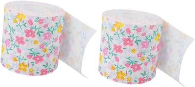Decoratieve Toiletrollen - Papieren Servetten - Huisdecoratie - Nieuw Patroonontwerp - 10.5 x 10.5 x 10 cm - Roze