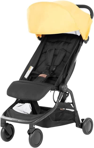 Reisbuggy - Compacte kinderwagen - Reizen met vliegtuig - Handbagage formaat - 6 kg ultralicht - Cyber