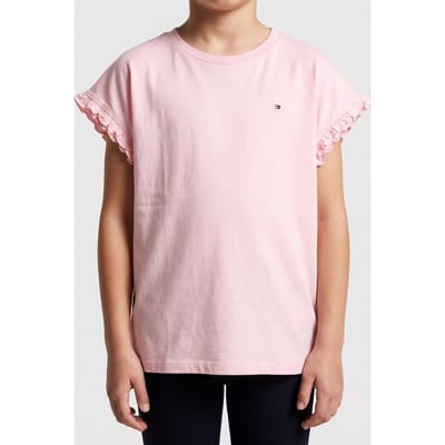 Tommy Hilfiger Girls Essential Top Ss Duchess Pink Taglia: 12 | T-shirt Outlet | kids | Rosa