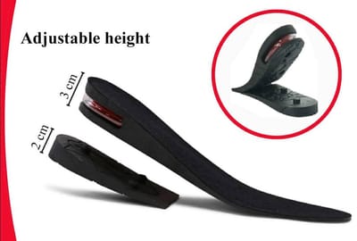 Verhogende Inlegzolen Unisex - Wordt Direct 5CM Langer- Lengte Verhogende Inlegzolen - Hakverhoging Zolen - Hoge Inlegzolen