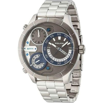 Police Heren 52MM Staal 5 ATM R1453254001