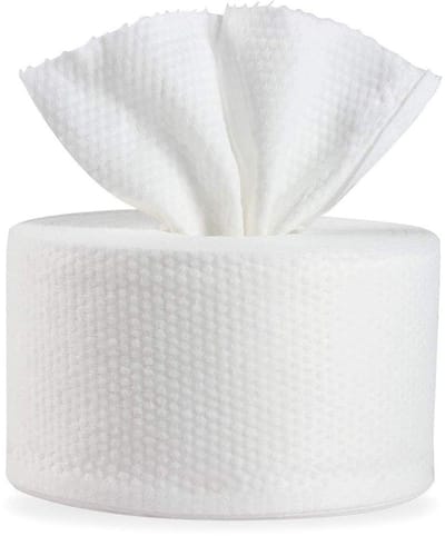 Dailygoods- Gezichtshanddoek Puur Katoen - Reinigingshanddoeken - Zacht en Hygiënisch - 20x20cm - 98 Stuks - Gebruiksvriendelijk Ontwerp - Reinigingsdoek