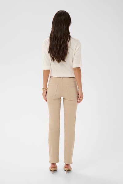 Kaffe KAmaris Reg Fit Jeans Dames Jeans - Feather Gray