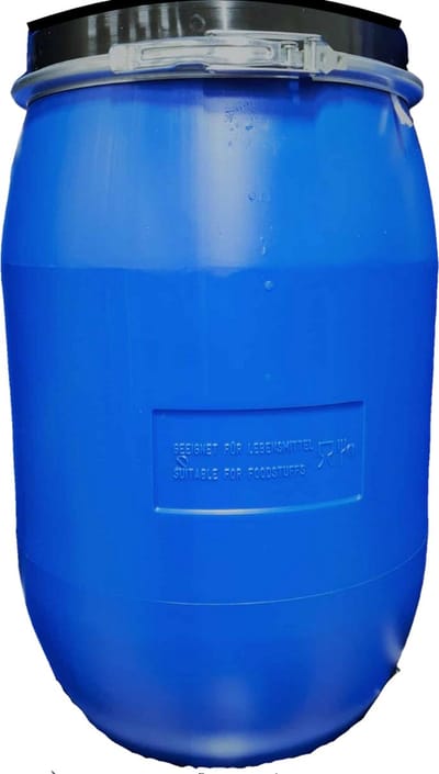 220 liter Vat Klemband - Perfect voor Veilig en Makkelijk Opslaan - Levensmiddelen Keurmerk