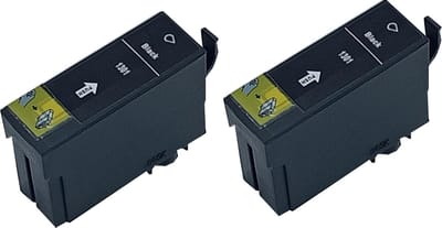 KATRIZ® huismerk ink Epson T1301 Zwart | voor Epson Stylus SX525WD/SX620FW/SX535WD/BX525WD/BX625FWD/BX635FWD/BX935FWD/WorkForce WF-7015/7515/7525 | 2 stuks