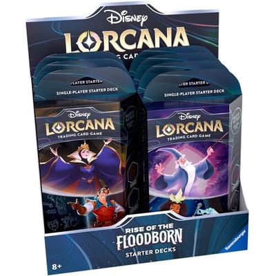 Disney Lorcana TCG Rise of the Floodborn-Starter Deck Display (Diversen) Nieuw