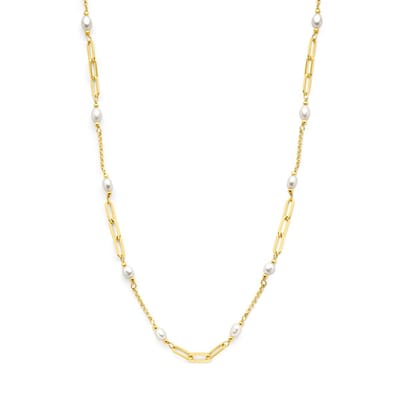 collier parels 42 + 3 cm 3 micron