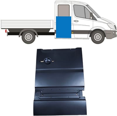 Reparatie plaatwerk achterste deuren voor Mercedes Sprinter 2006-2018 / Rechts