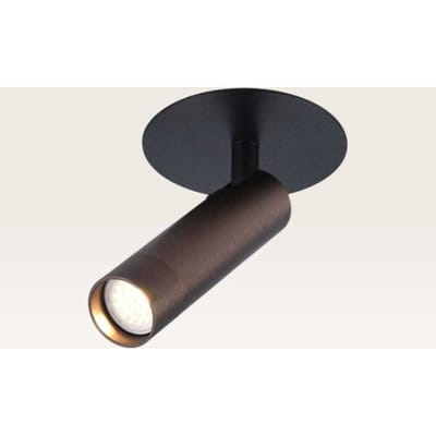 LUSENZ Inbouwspot Mavion bronzo - G9-fitting - Spotlight - Zwevend licht - IP20 voor binnen - Brons - Met doorlusbedrading
