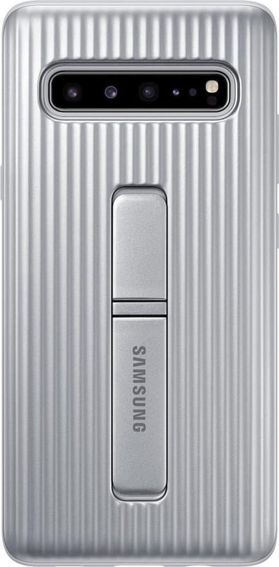 Samsung protective standing cover - zilver - voor Samsung Galaxy S10 5G