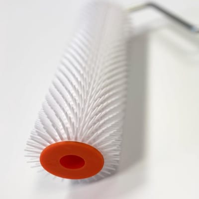 Brede Stekelroller 25 cm met Beugel - Ontluchtingsrol voor Egaliseren en Vloerbedekking