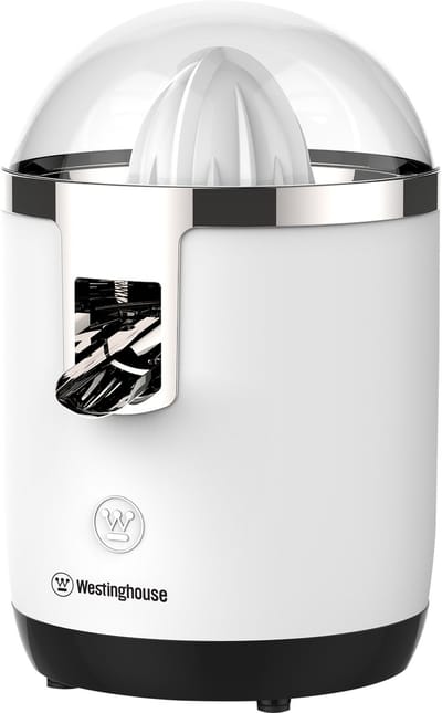 Westinghouse Elektrische Citruspers – Met Filter – Sinaasappel- & Citroenpers – Wit