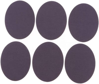 Strijkpatches Suede - Elbow Patches - Kleding Repareren - Zelfklevend - 14x11cm - Grijs