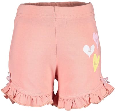 Blue Seven - Meisjes short - Zalmroze - Maat 68