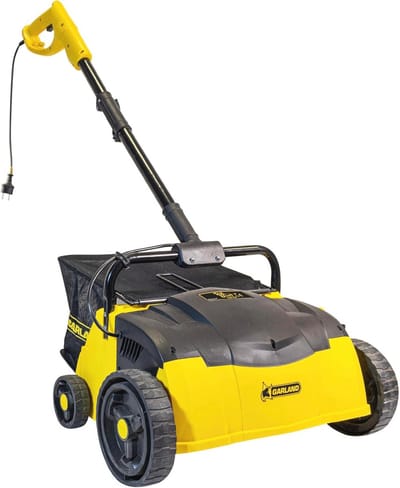 Kunstgrasveger Elektrisch - 1.400 Watt - 32 cm Werkbreedte - 3-in-1 Systeem - Handgrepen met Zwenkarm - 25L Opvangzak