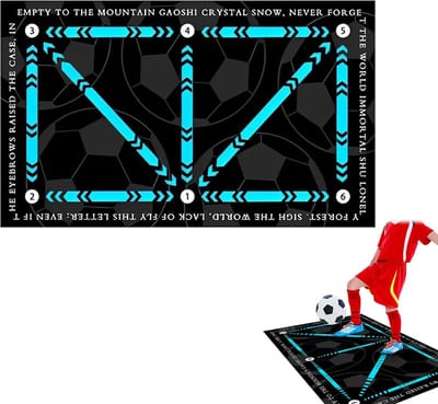 Voetbalmat voor Balcontrole - Antislip Trainingsmat, Voetbal Cadeau voor Kinderen