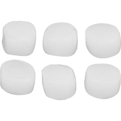 3 Paar Siliconen Oordopjes 24dB Geluidsreductie Zachte Oordopjes Gehoorbescherming voor Stevig Zwemmen white