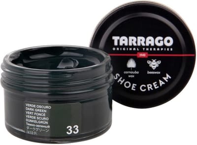 Tarrago schoencrème - 033 - donkergroen - 50ml