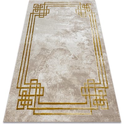 Kleden Rugsx BLISS Z203AZ137 tapijt crème / goud - 120x170 cm