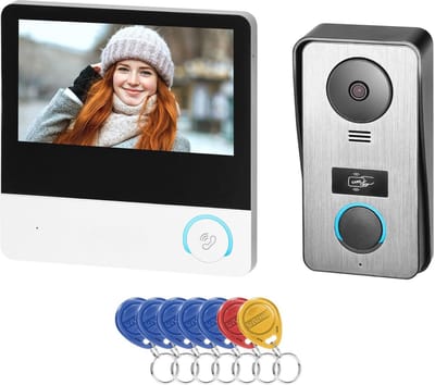 Video Intercom 7 inch Touchscreen voor Huisbeveiliging - Deurbel met Camera