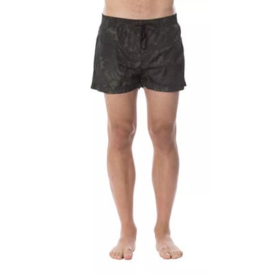 Roberto Cavalli Sport Army Polyester Mannen Zwemkleding