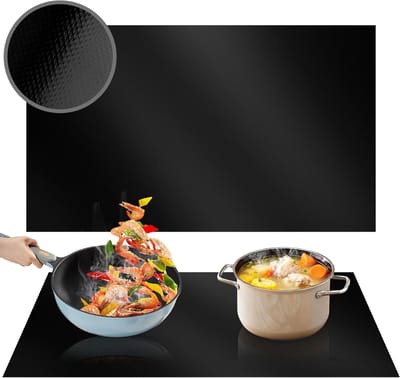 Grote Siliconen Mat voor Inductiekookplaat 54 x 90 cm, Warmtebestendige Bescherming, Isolerende Ondergrond voor Koken