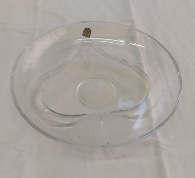 Da Vinci Arezzo schaal 33 cm kristal