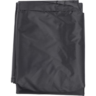 Terrasmeubelhoes Zwart Rond 210D Oxford Doek Stofdicht Anti-vervaging UV-bestendig Water 120x75cm / 47.2x29.5in gray