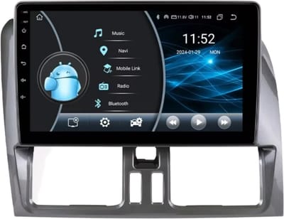 Autoradio met bluetooth - Carplay - Voor Volvo XC60 Que 1 (2008-2017) - Geschikt voor Apple en Android - Stereo - Navigatie - Navigatiesysteem auto - 2GB 32GB