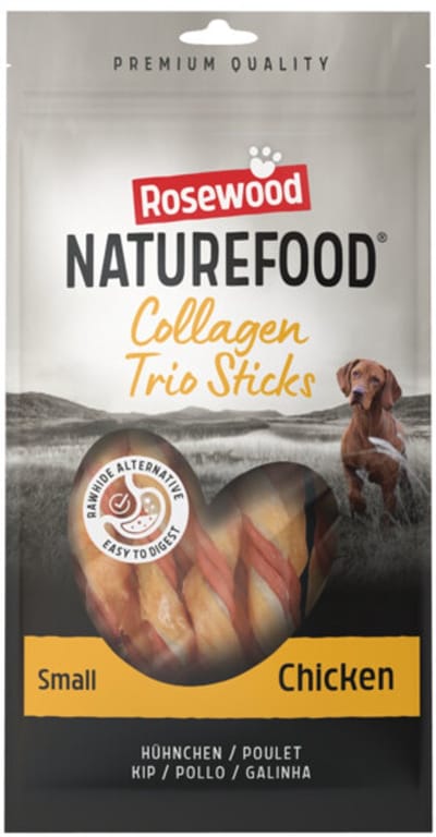 Rosewood Naturefood Hondensnack Collageen Trios Chicken S - 100 gr