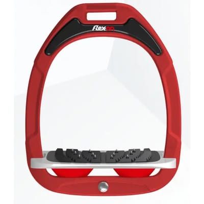 Ultra Grip Incliné Steun in Rood/Grijs/Rood Flex-On Green Composite