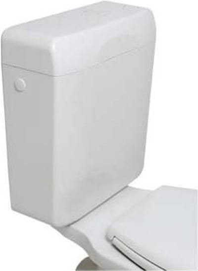 Plieger Fulda Reservoir voor Duoblok - Dualflush - Universeel Duoblokreservoir - Wit - Stortbak