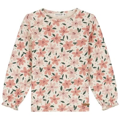 Prénatal baby shirt Light Brown Melange 56 dames