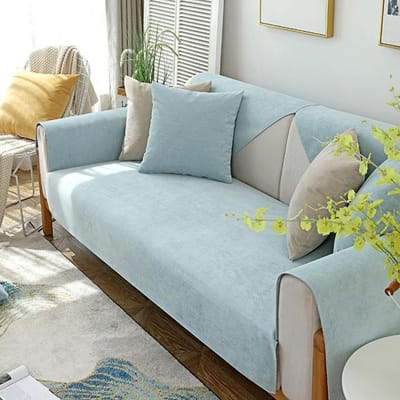 Effen Kleur Waterdicht Bankkussen Doek Kat Krasbestendig Alle weersomstandigheden Universele Bankhanddoek Antislip Huisdier Plassen Bankhoes 40X40cm