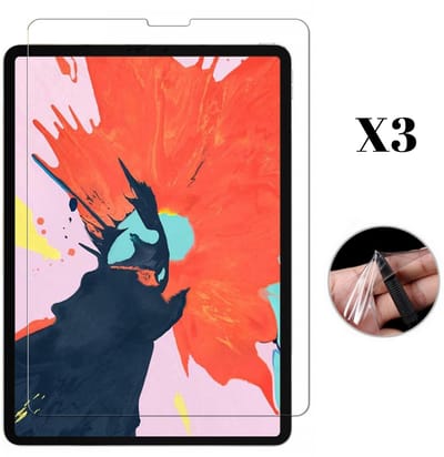 iPad Pro 2018 11" - 3 stuks Beschermende kunststoffen Plastic screenprotector transparante plastic schermfolie voor tablets