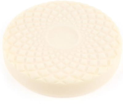 Ruilogod Controleer patroon witte spons waxen polijstbal 18cm dia voor auto