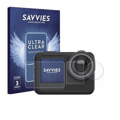 Savvies - Screenprotector voor SVBONY SVGO3 4K - Folie Beschermfolie transparant 6 Stuks