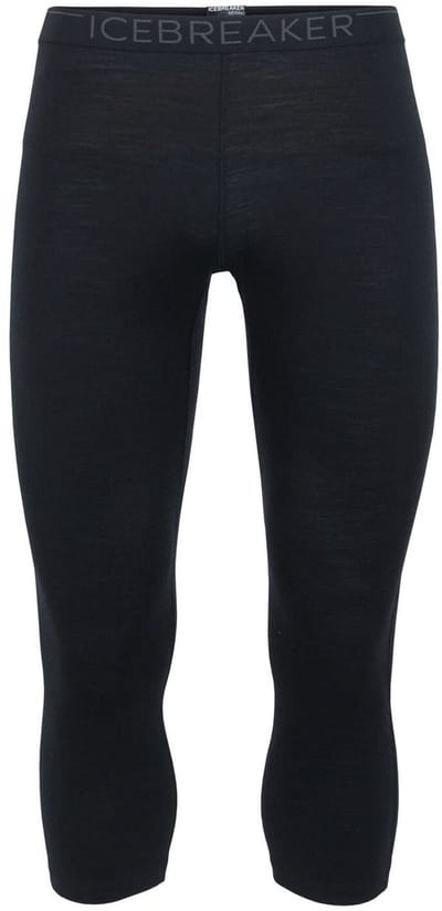 Icebreaker Thermolegging Bodyfit 200 Heren Merinowol Zwart Maat - Xl