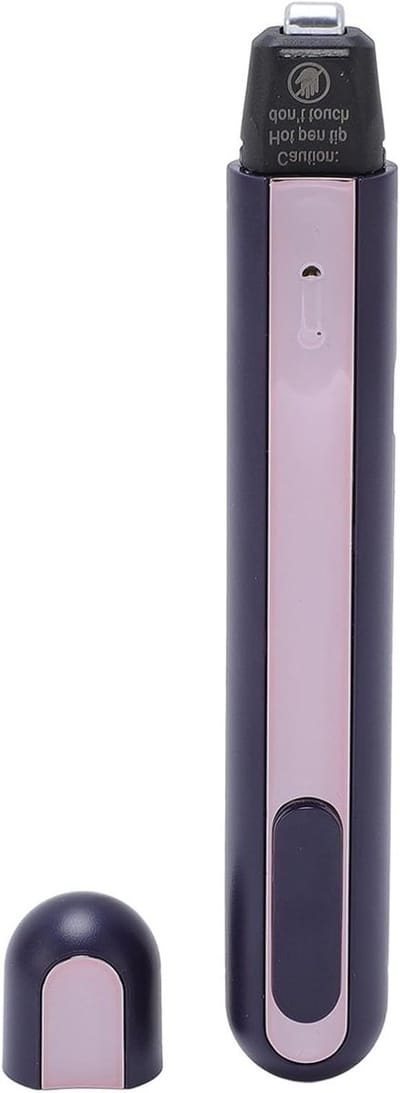 Identiteitsdiefstal Bescherming Pen, Thermische Pen voor Kaarten, Multifunctionele Hot Foil Pen voor Permanent Wissen van Bonnen en Voedselverpakkingen