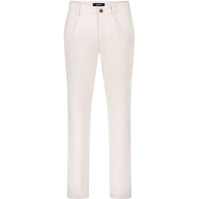 Gardeur Broek Roman Leisure Luxury Herringbone Weave Heavy Weight Cotton Licht Beige / male
