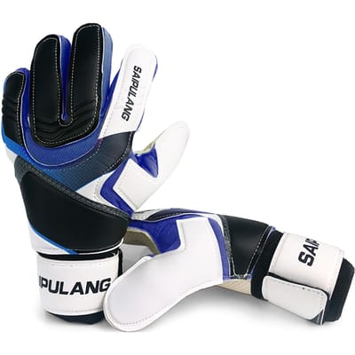 Voetbal Keeper Handschoenen voor Kinderen en Volwassenen Voetbal Keeper Keeper Handschoenen Maat 7/8/9 17-18CM