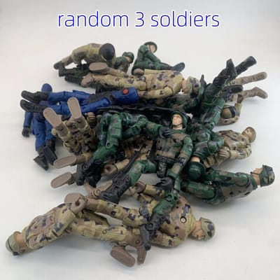 1 Stuk Gewricht Beweegbaar 1:18 Krijger Elite Kracht Figuur Mooi Speelgoed 10CM Terrorist SWAT Team Soldaten Verzameling Model voor Kinderen Jongens