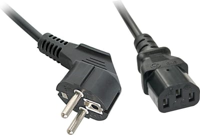 Lindy - power cable - power CEE 7/7 to power IEC 60320 C13 - 2 m