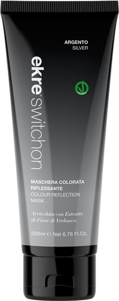 Ekre - Switch On Color Reflection Mask - Silver - 200 ml