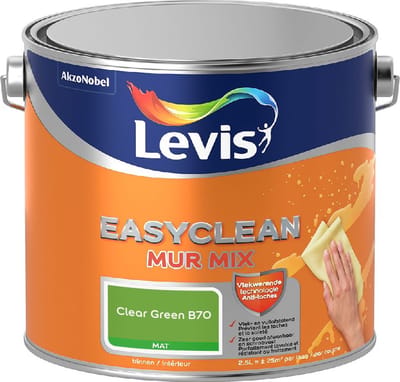 Levis - Easyclean Mur Mat Mix - Clear Green B70 - Mengverf - 2,5 L