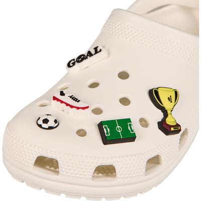 Crocs Soccer Star 5 Pack Accessoires Veelkleurig